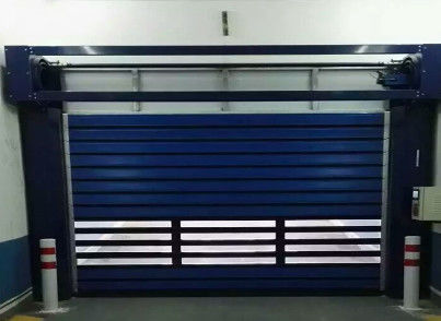 Porte roulante à grande vitesse en alliage d'aluminium Dur Vitesse d'ouverture 1,2 M/S - 2,0 M/S