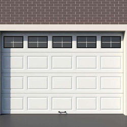 acheter Porte industrielle sectionnelle d'entrepôt avec rails galvanisés online manufacture