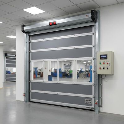 acheter 220V 380V AC Porte rapide industrielle ou porte coulissante avec système de commande ou capteur activé online manufacture