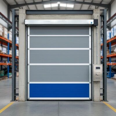 acheter Plage de température de fonctionnement de moins 20 °C à 60 °C Porte rapide industrielle incorporant alimentation 50 60 Hz et résistance au vent jusqu'à 120 km/h pour les opérations industrielles online manufacture