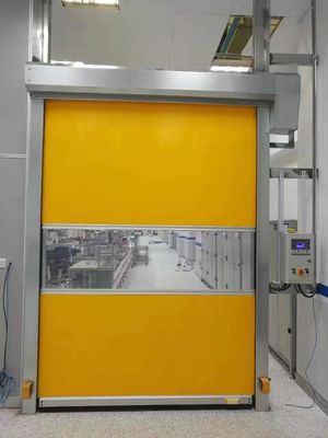 0.75W Porte rapide industrielle 220V / 380V Porte rapide automatique sans ressort