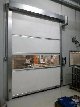 Tissu en PVC Rapide roulement vers le haut Garage portes Auto Roller Fermeture Porte 0,8 - 1,2m/s vitesse