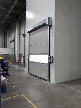 Tissu en PVC Rapide roulement vers le haut Garage portes Auto Roller Fermeture Porte 0,8 - 1,2m/s vitesse