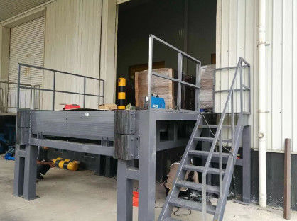 Type de cadre de plateforme de nivellement de quai personnalisable Rampe hydraulique de chargement de quai