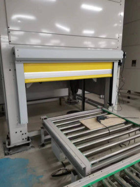 Cinture de convoyeur industriel Fermeture à rouleaux rapides Portes résistantes à l'humidité