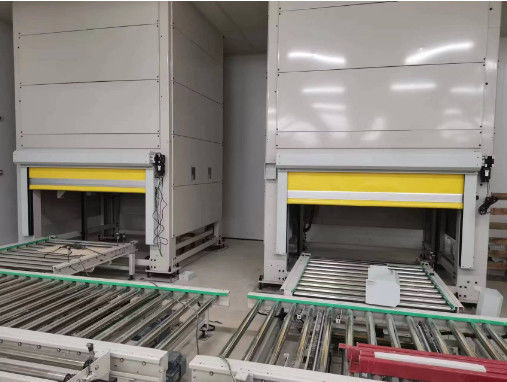 Cinture de convoyeur industriel Fermeture à rouleaux rapides Portes résistantes à l'humidité