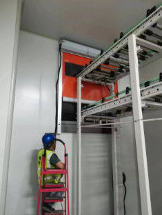 Porte à volets à rouleaux rapides de haute performance