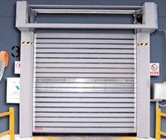 Porte en spirale à grande vitesse en alliage d'aluminium Porte à volets à rouleaux rapides et durs ISO 9001