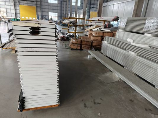 Porte de garage sectionnelle RAL9002 personnalisée avec boîte de contrôle d'interface machine-homme
