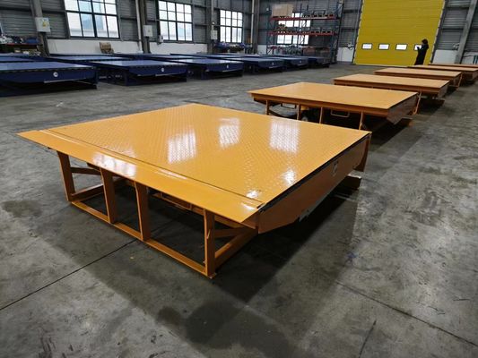 Type de cadre de plateforme de nivellement de quai personnalisable Rampe hydraulique de chargement de quai