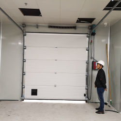 Fabrique de porte à rouleaux automatique à haute résistance au vent
