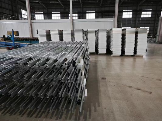 Vue complète personnalisée Morden isolée automatique en alliage d'aluminium en hauteur automatique portes de garage noires pour la maison