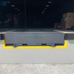 Nivelateur de quai industriel avec des caractéristiques d'ajustement rapide pour l'efficacité de l'entrepôt
