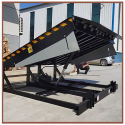 Unité hydraulique dédiée de nivelleur de quai compensant efficacement les différences de hauteur pour les planchers et les rampes de camions