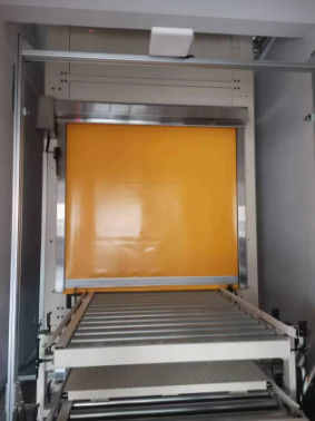 Ligne de montage Porte rapide industrielle 220V / 380V Porte à rouleaux en tissu à grande vitesse
