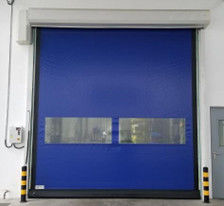 ISO 9001 Portes à rouleaux en tissu industriel automatiques à grande vitesse Portes en tissu
