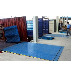 Nivelateur hydraulique automatique de quai à puits avec tailles et capacité de chargement personnalisées pour les quais de chargement d'entrepôt