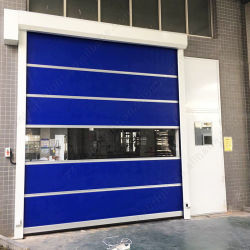 Porte rapide industrielle à haute résistance à la traction 5700/5100N/5CM avec système de sécurité infrarouge